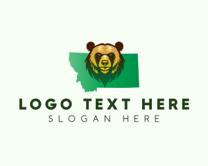 Bushy Tail - Montana Wild Bear logo design