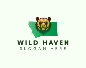 Montana Wild Bear logo design