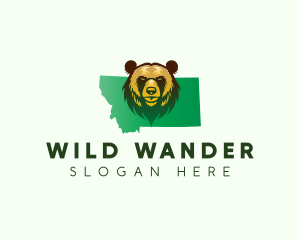 Montana Wild Bear logo design