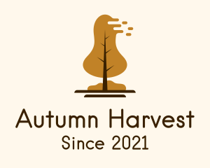 Autumn Forest Tree Park logo design