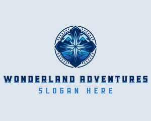 Adventure Traveler Compass logo design