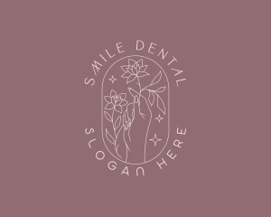 Artisanal Floral Hand Logo