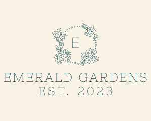 Decorative Flower Spa logo design