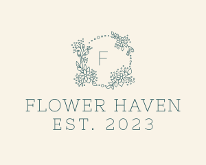 Decorative Flower Spa logo design