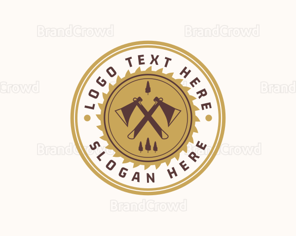 Axe Forest Lumber Logo