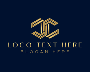 Premium - Luxury Deluxe Letter C logo design