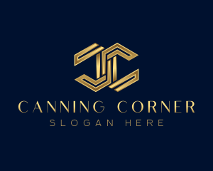 Luxury Deluxe Letter C logo design