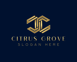 Luxury Deluxe Letter C logo design