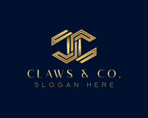 Luxury Deluxe Letter C logo design