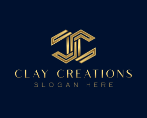 Luxury Deluxe Letter C logo design