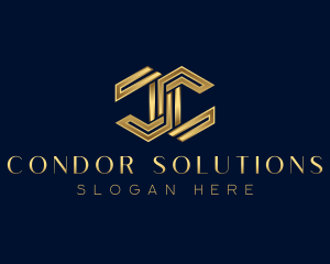 Luxury Deluxe Letter C logo design