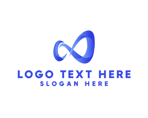 Enterprise - Modern Infinity Loop logo design