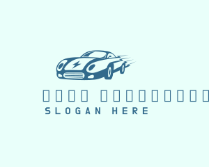 Motorsport - Electric Race Car logo design