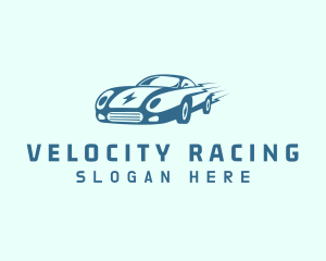 Electric Race Car logo design