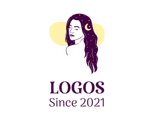 Female - Cosmic Beauty Salon logo design