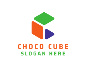 Digital Cube Creative  logo design