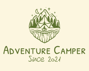 Outdoor Adventure Camp  logo design