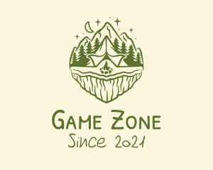 Outdoor Adventure Camp  logo design