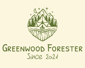 Outdoor Adventure Camp  logo design