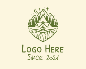 Outdoor Adventure Camp  logo design