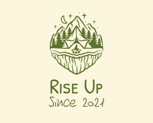 Outdoor Adventure Camp  logo design