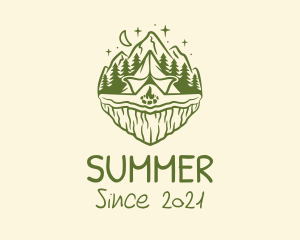 Outdoor Adventure Camp  logo design