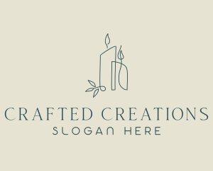 Handmade - Handmade Candle Decor logo design