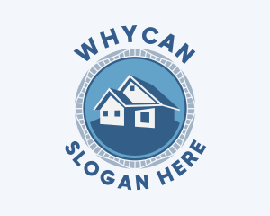 Property - Modern House Badge logo design