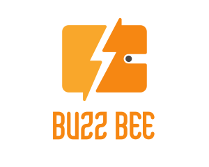 Buzz - Thunderbolt Payment Wallet logo design