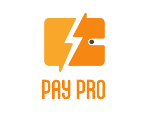 Payment - Thunderbolt Payment Wallet logo design