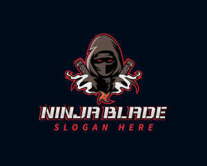 Shuriken - Ninja Shadow Gaming logo design