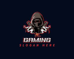 Player - Ninja Shadow Gaming logo design