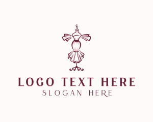 Couturier - Stylish Fashion Dress logo design