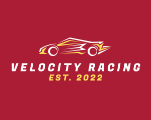 Fast Car Racing logo design