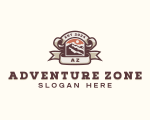 Adventure Mountain Trekking logo design