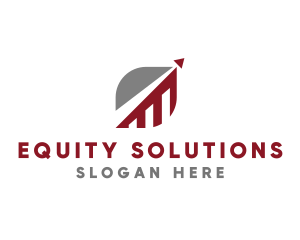 Industrial Accountant Growth Equity Business logo design