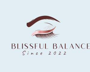 Self Care - Eyebrow Eyelashes Cosmetic Makeup logo design