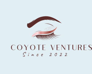 Eyebrow Eyelashes Cosmetic Makeup logo design