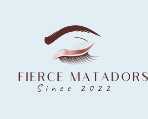 Eyebrow Eyelashes Cosmetic Makeup logo design