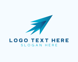 Aviation Flight Plane logo design