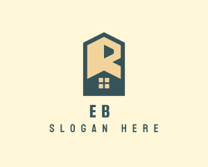 Home Roofing Letter R Logo