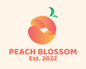 Modern Tropical Orange  logo design