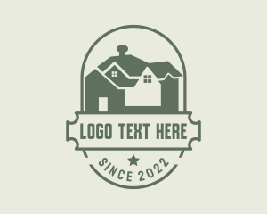 Repair - Real Estate Badge logo design