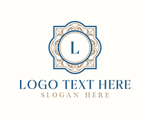 Sophisticated - Elegant Florist Ornamental logo design