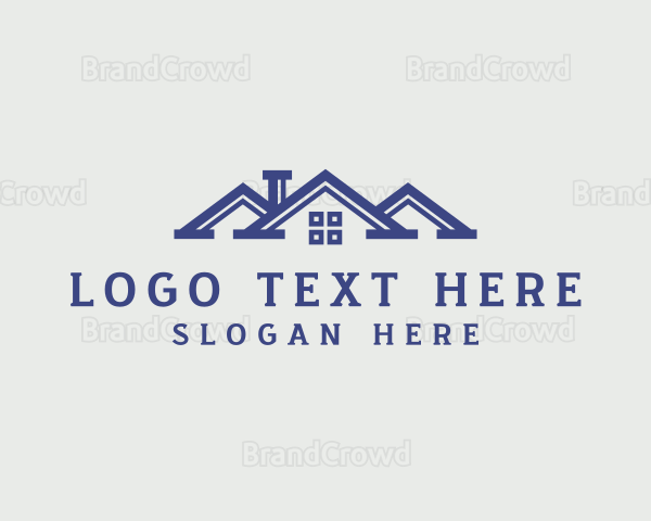 Premium House Roof Residence Logo