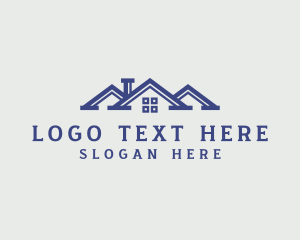 Luxury - Premium House Roof Residence logo design
