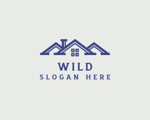 House Developer - Premium House Roof Residence logo design