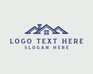 Village - Premium House Roof Residence logo design