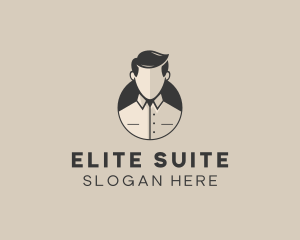 Male Recruitment Consultant  logo design