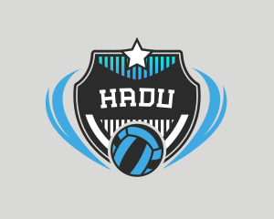 Volleyball Sports Team Logo